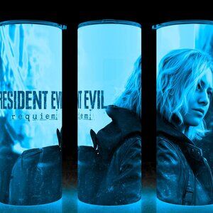 Glow in the Dark Resident Evil 9 - RE9 - Requiem Gamer Cup Mug Tumbler 20oz